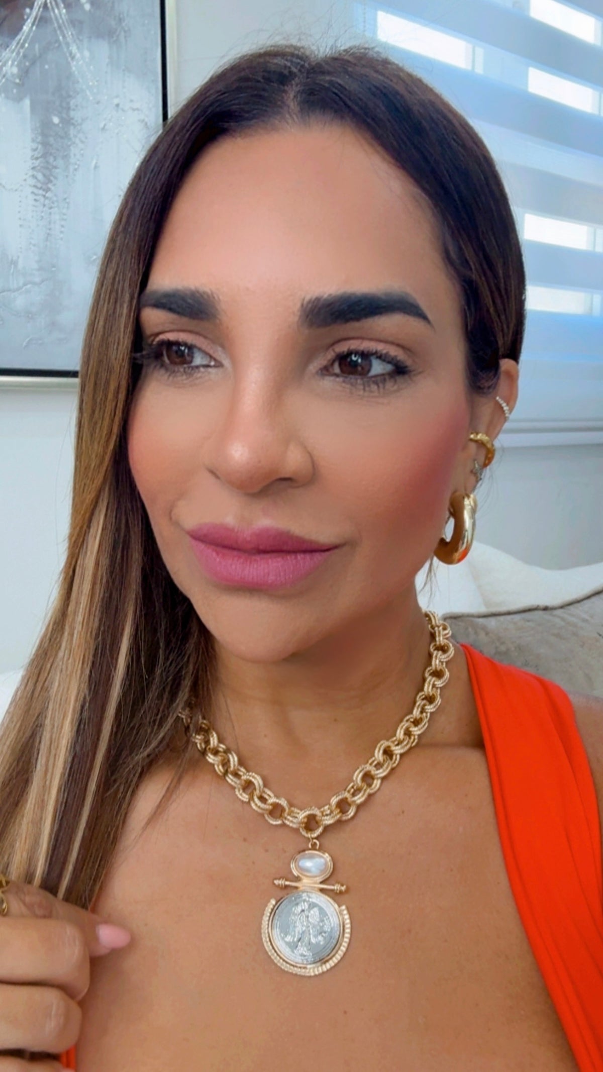 Dream Pearl Golden Necklace