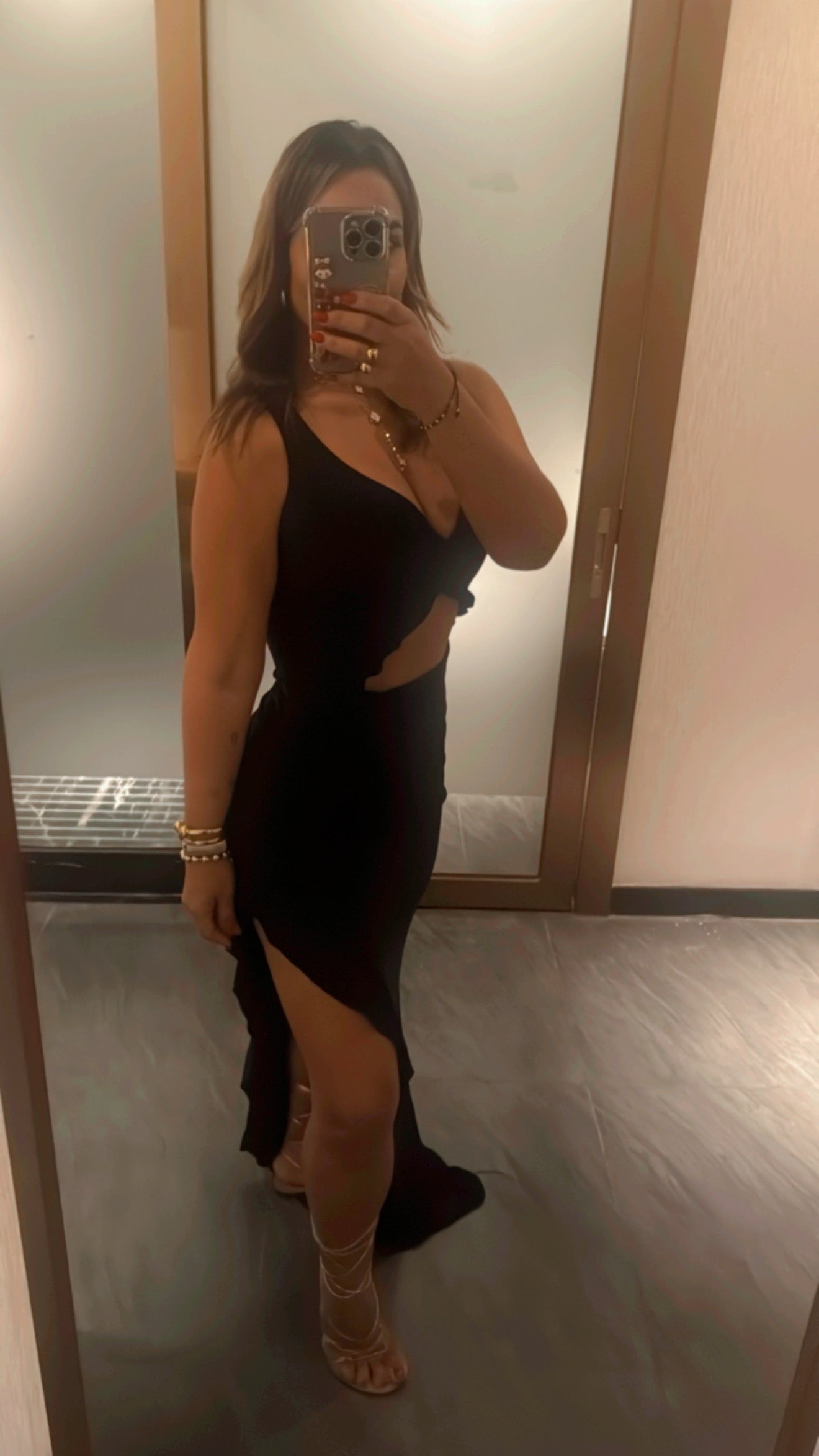 Coco Fashion Black Dress (stretch)