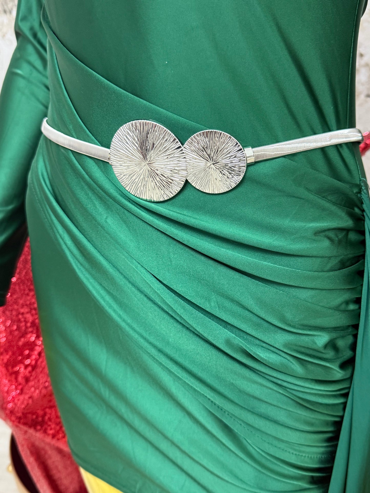 Medallion Silver Belt (Estira) (Fantasía Fina)