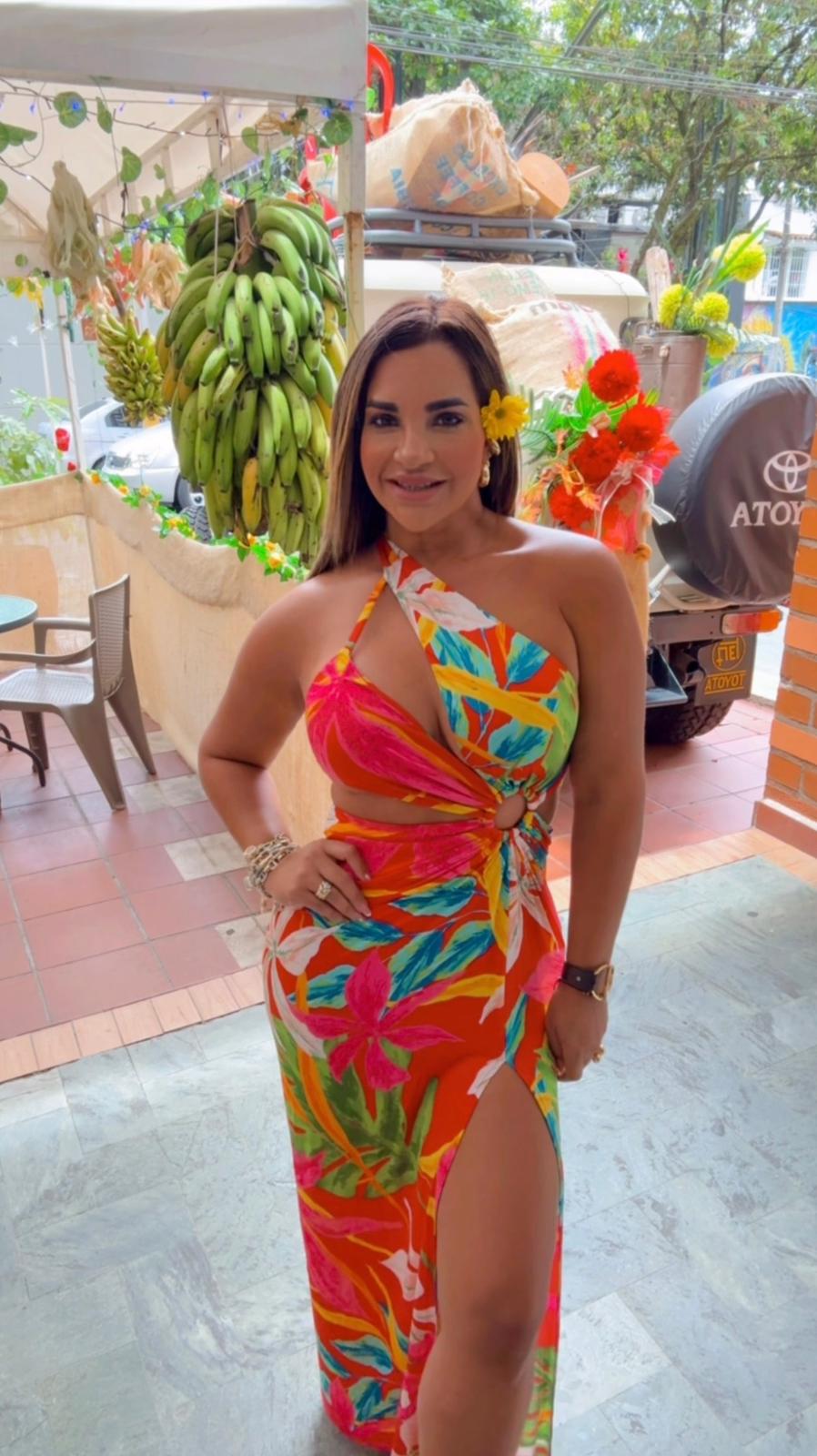Antioquia Tropical Dress (stretch)