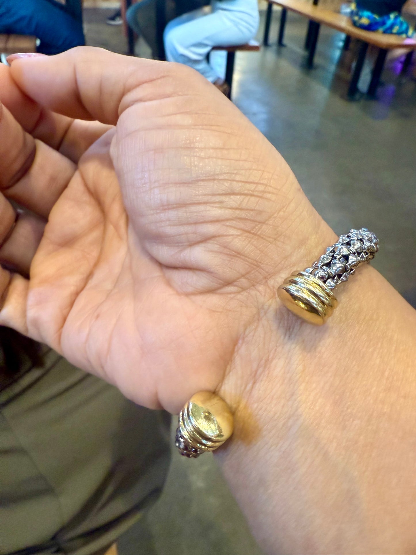 My X 2 tones Bangle