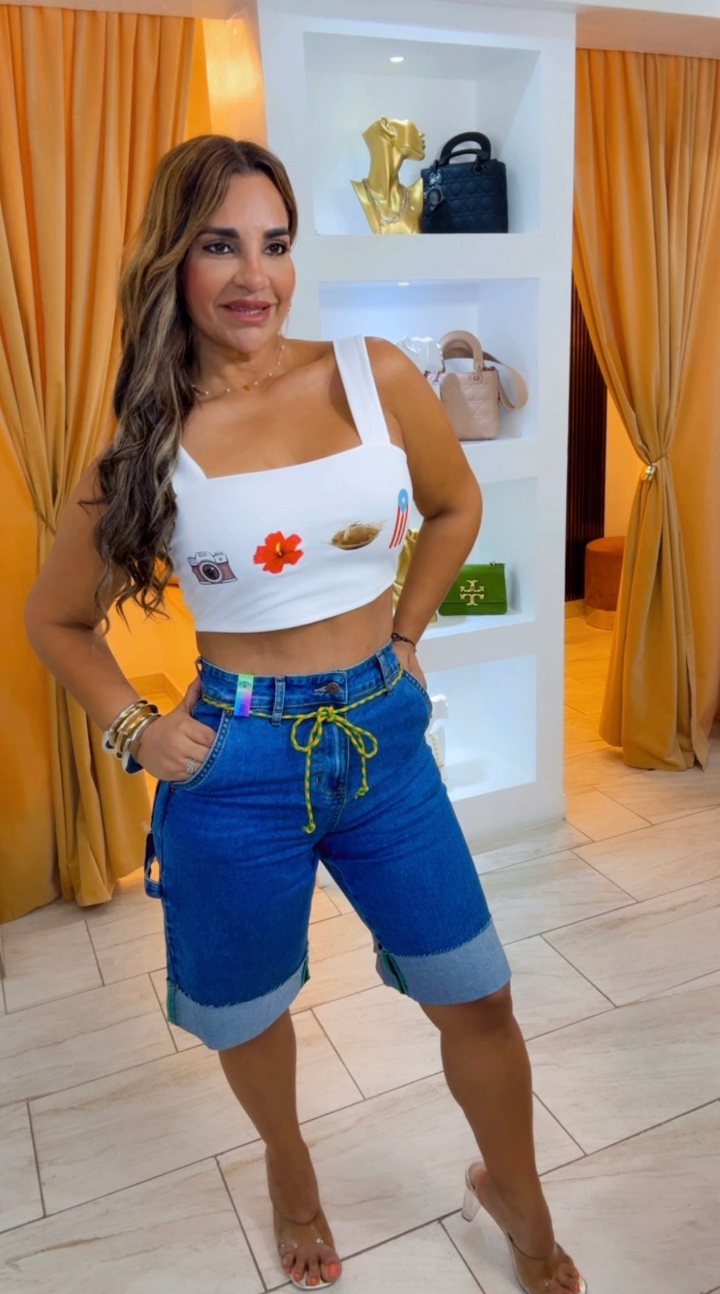 Vibrant Bermuda (utilicé talla Small)