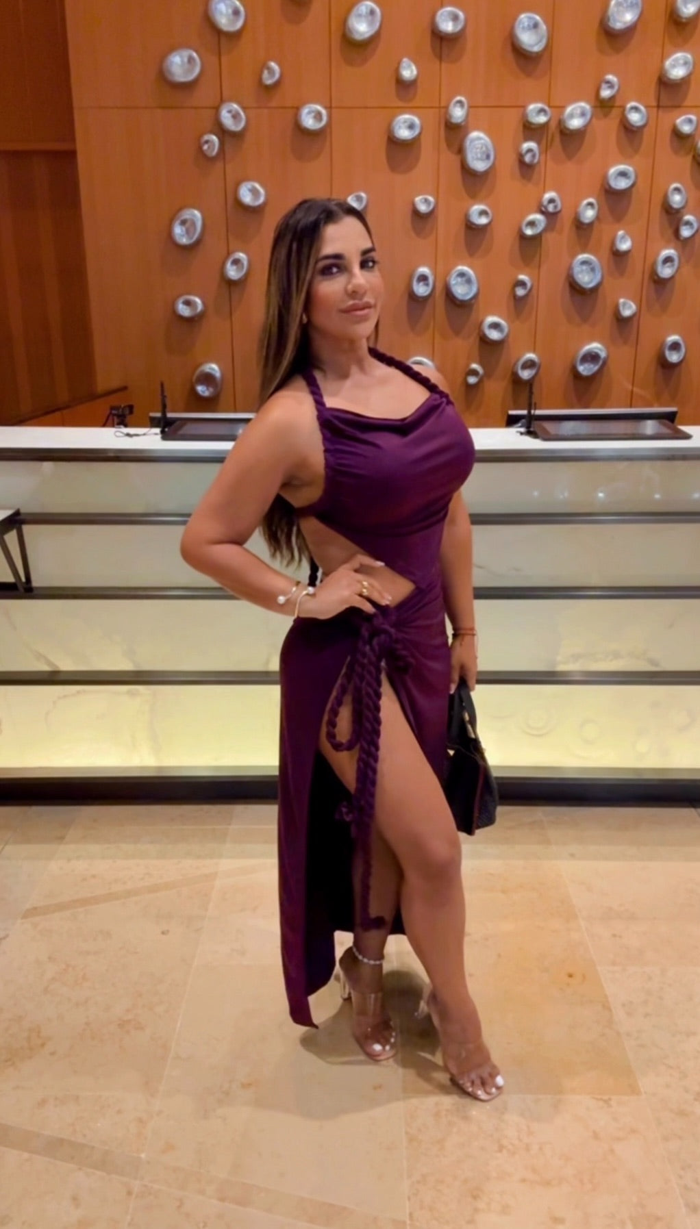 Célavi Morado Skirt Set (stretch )