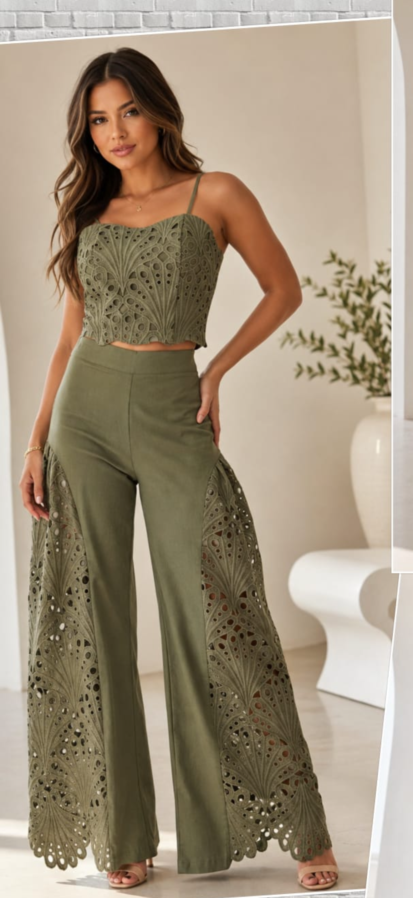 Portofino Olive Green Set (spandex)