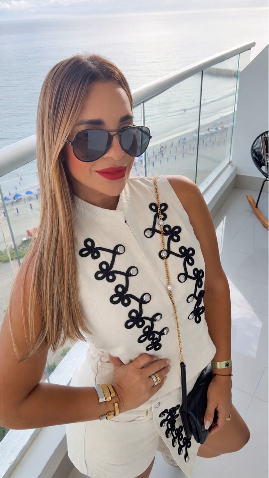 Nude Napoleón Skort Set (utilicé M) es falda pantalón