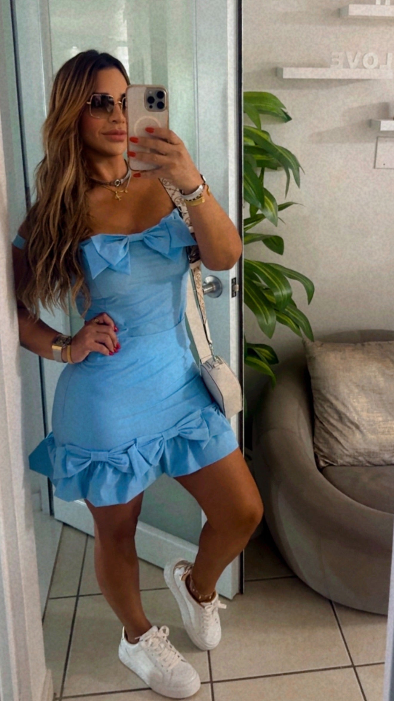 Restock Boquerón Blue Skort Set (spandex) trae short integrado/ Llegan el próximo Lunes