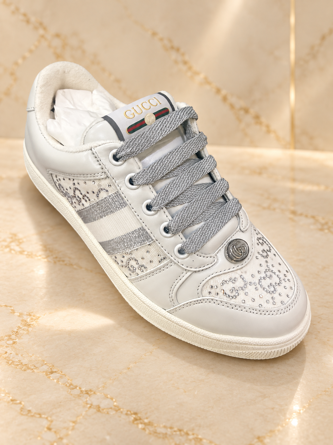 GG white Sneakers (con caja)