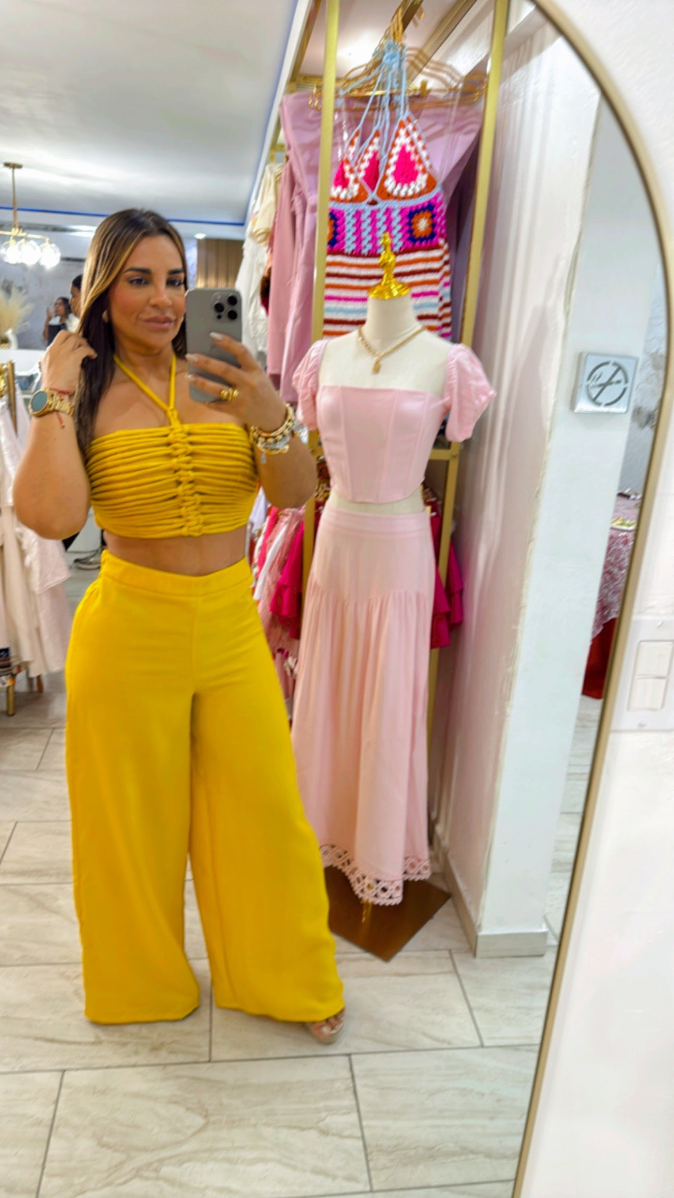 Curacao Mustard Color Set (stretch)