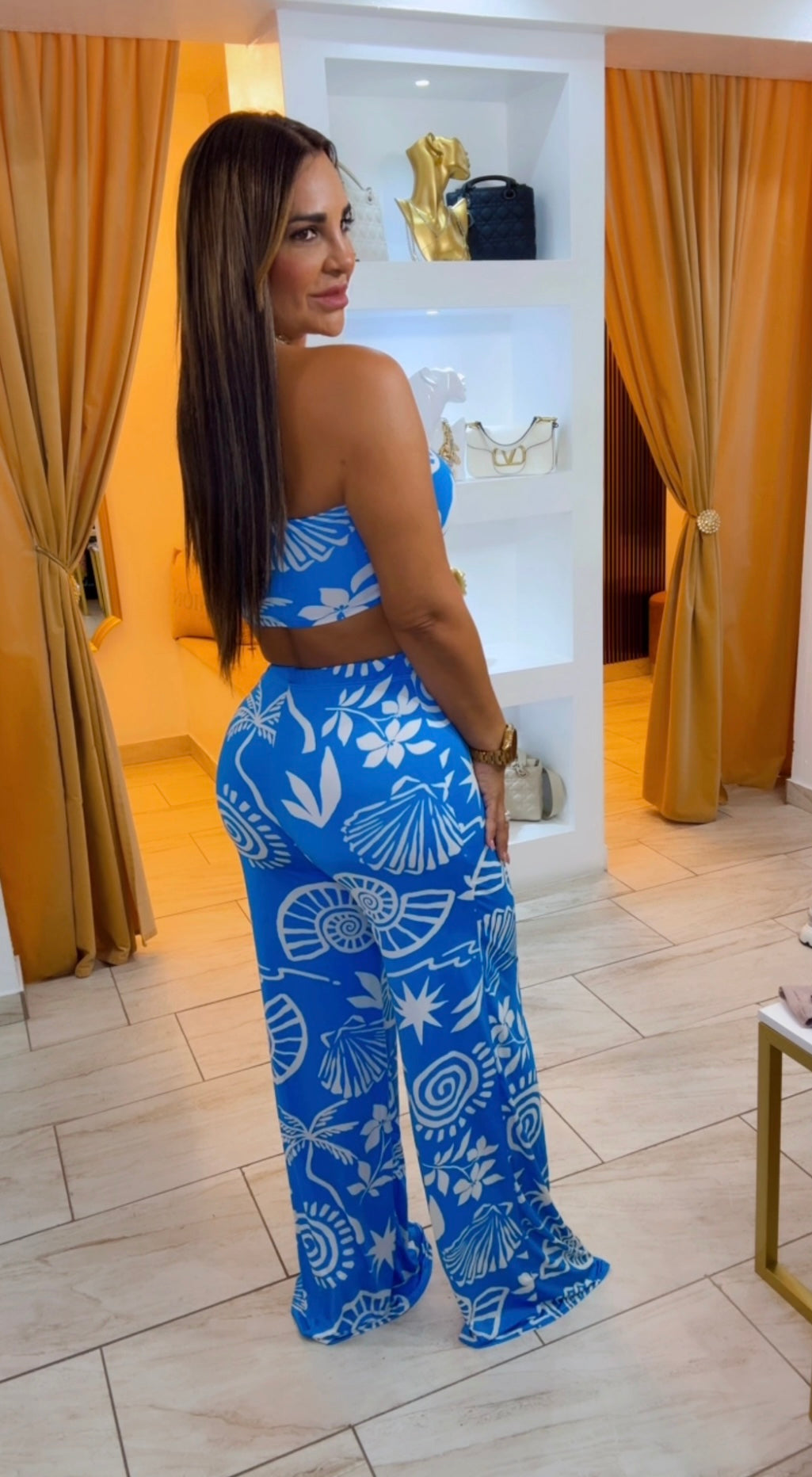 Marea Blue Set (stretch)