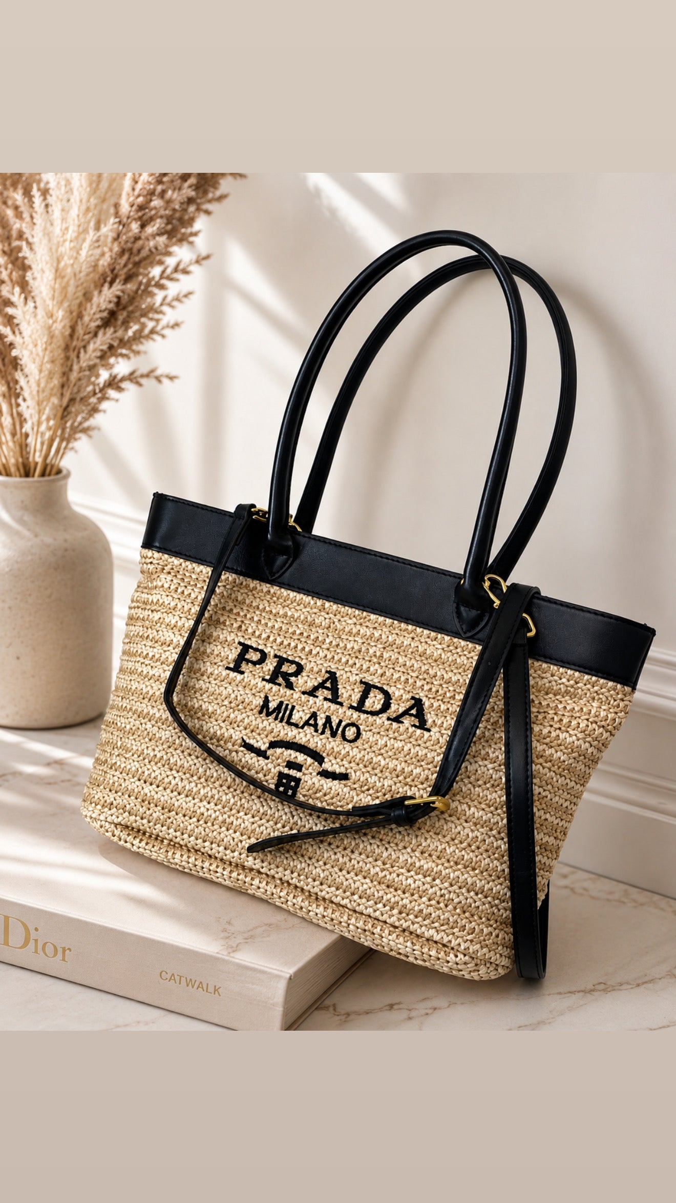 Milano Boho Bag (doble mango) tamaño mediano