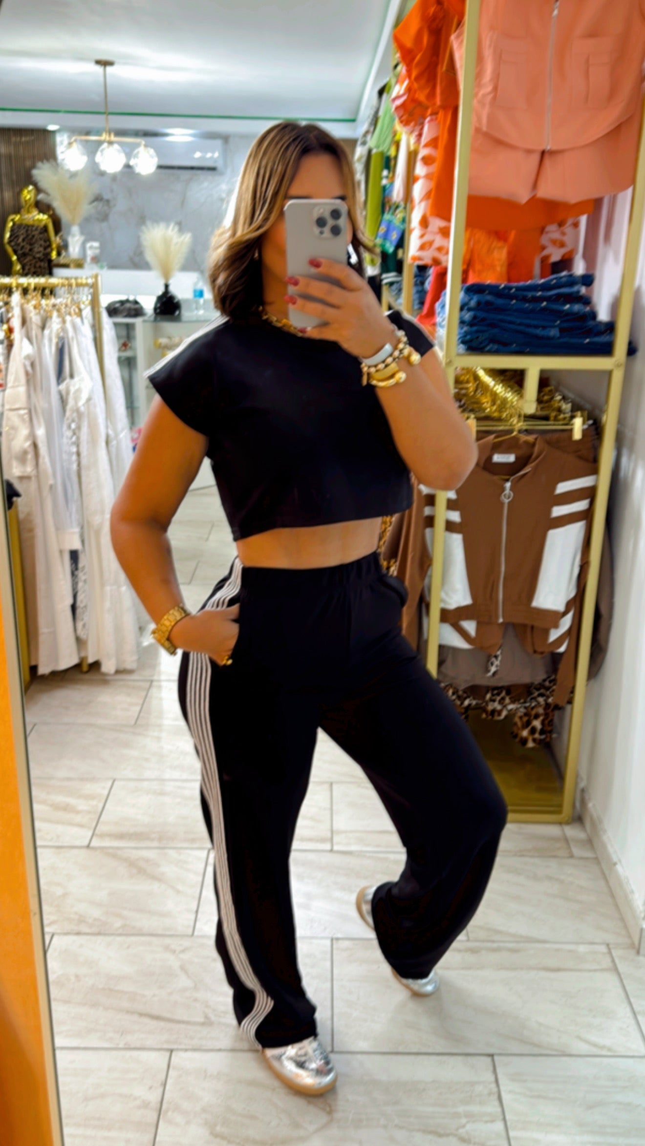 Kampur Black Set (stretch) Utilicé talla Médium