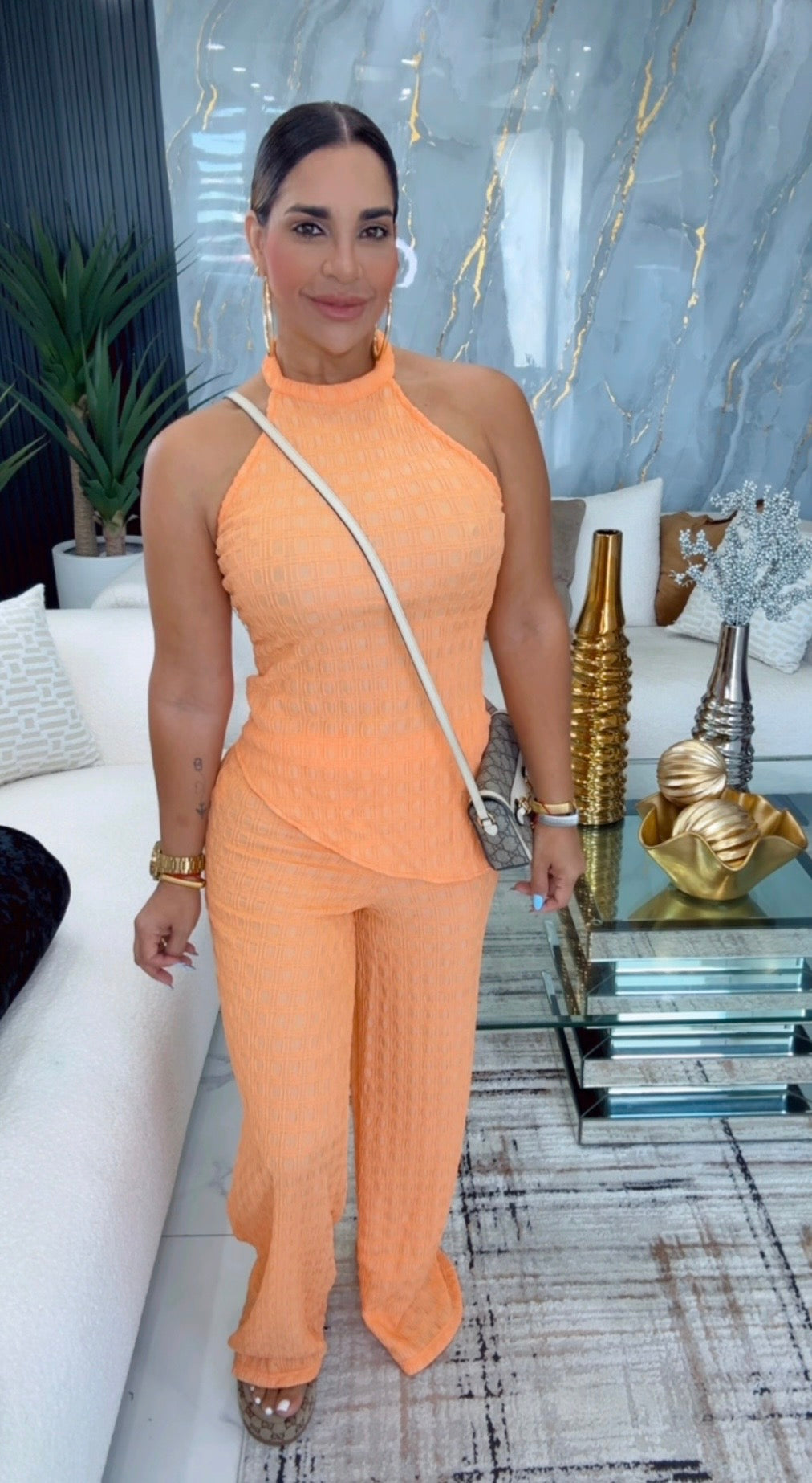 Croacia Orange Set (spandex)