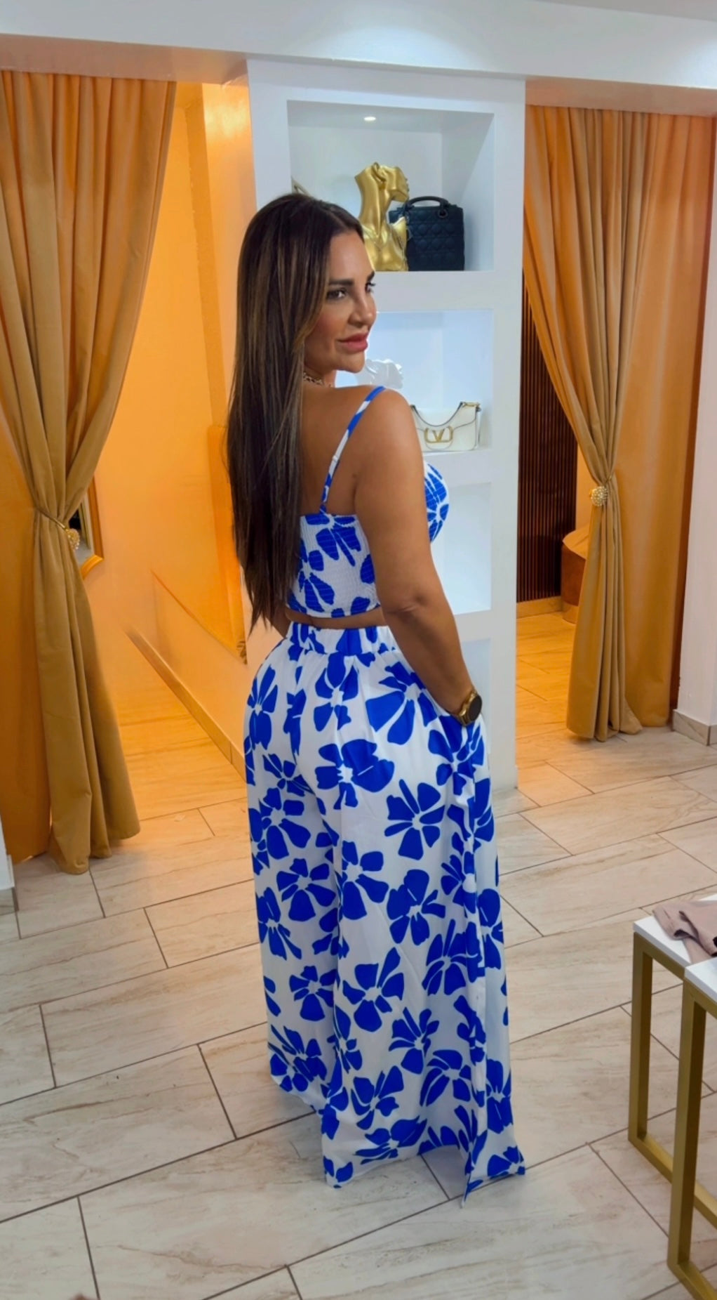 Mykonos Blue Set (stretch)