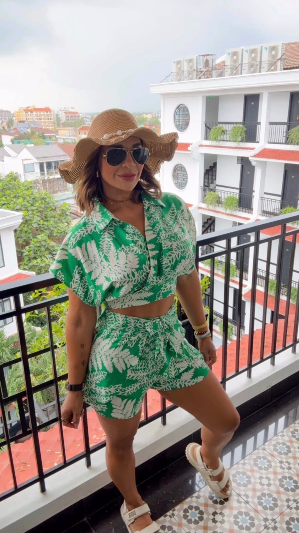 Cao Bang Green Set (spandex)