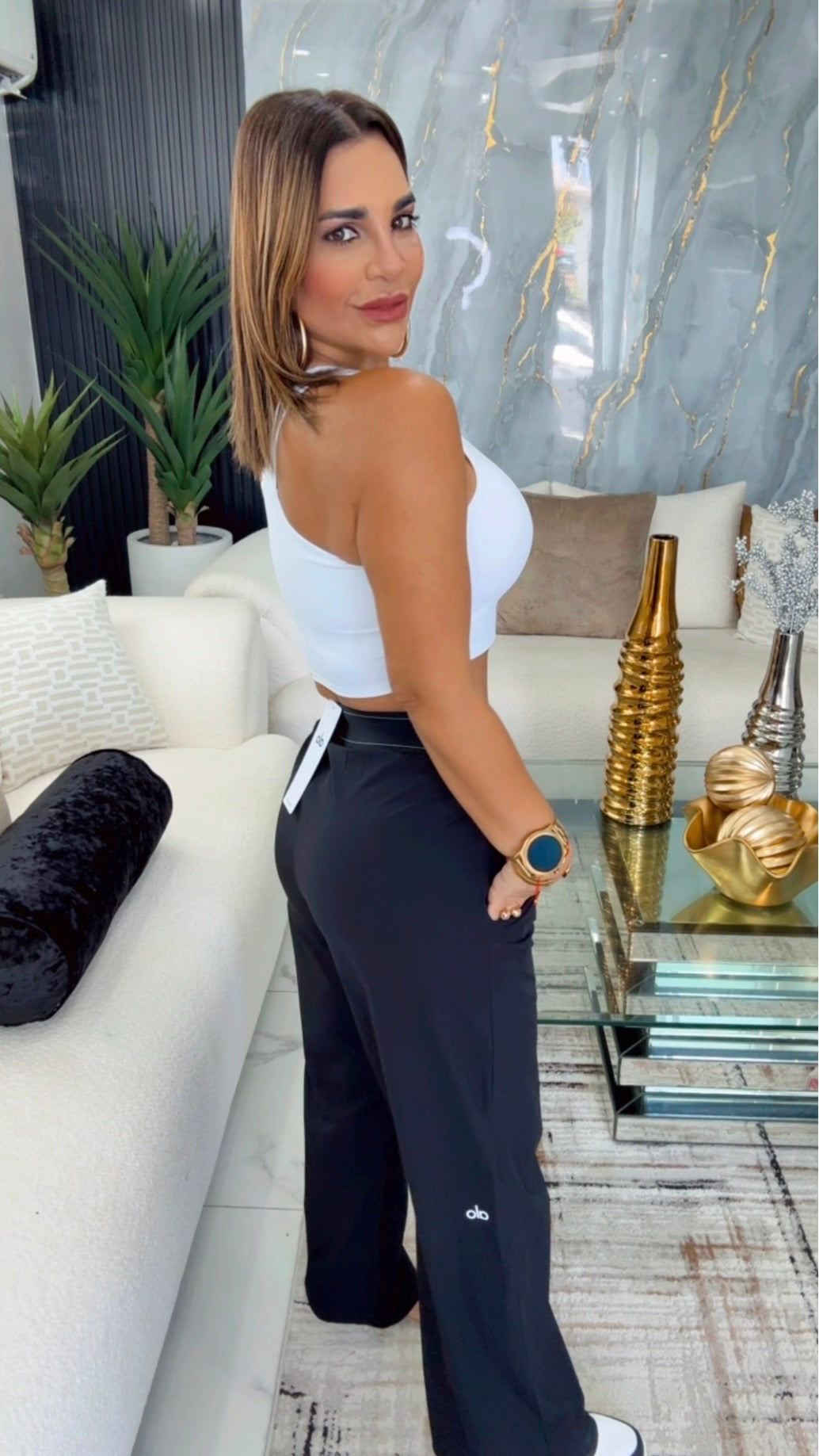 Restock Alo Black Pant(puesto en M) spandex/ Llegan el 15 de Marzo