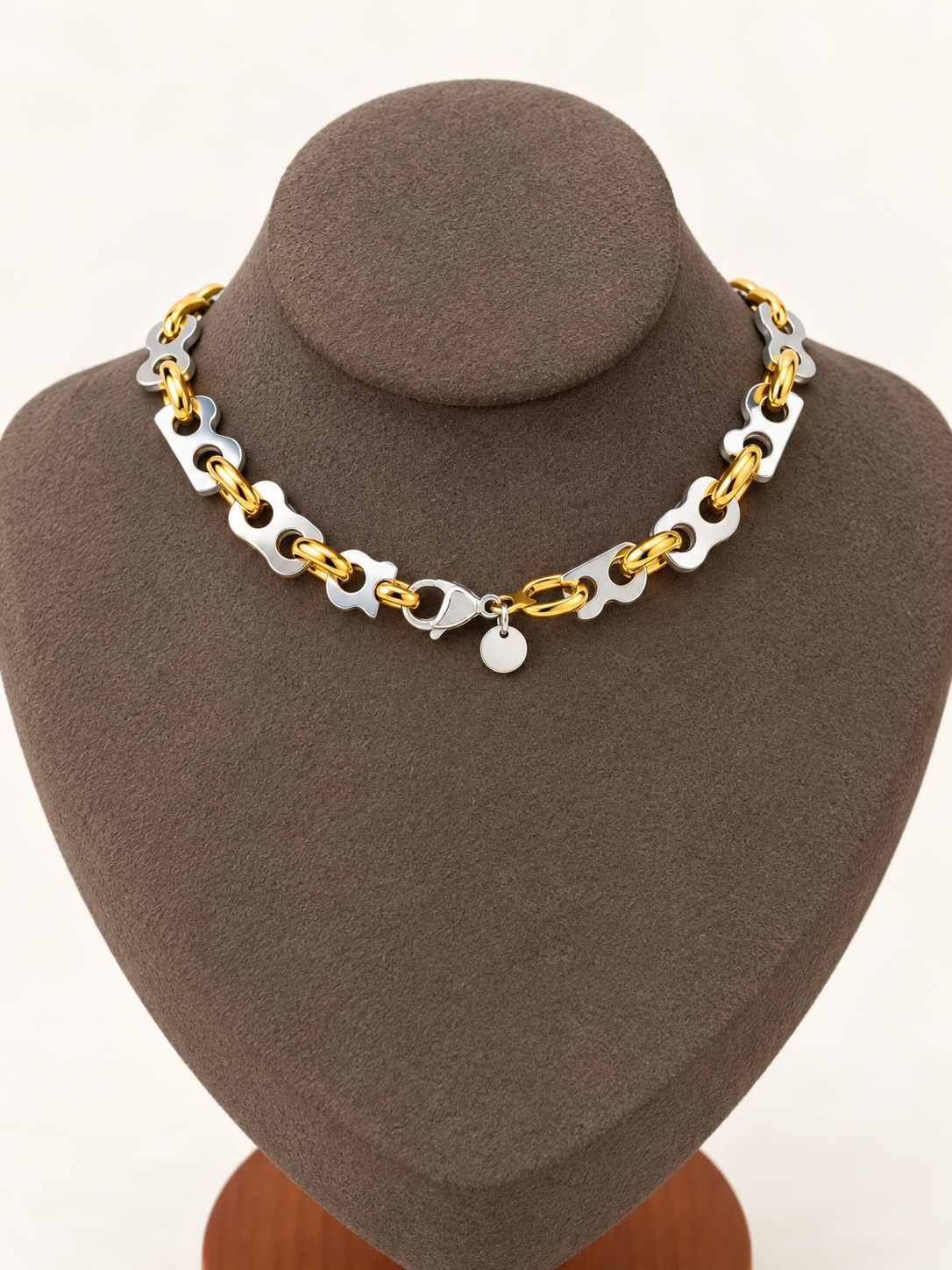 Tous 2 Tones Choker (Plata 925)
