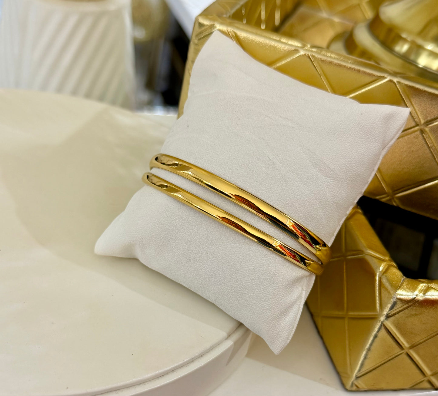 Doble Bangle Stainless Steel Bracelet