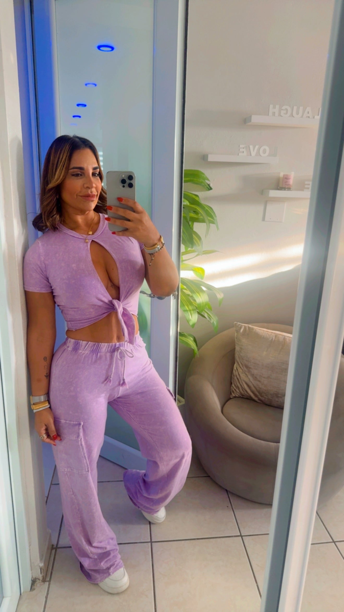 Paradise Purple Set (spandex)