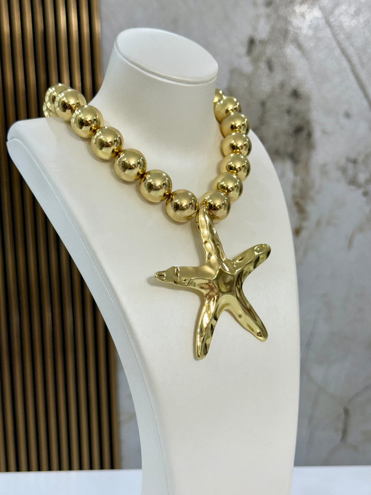 Starfish Bold Necklace (Fantasía Fina)
