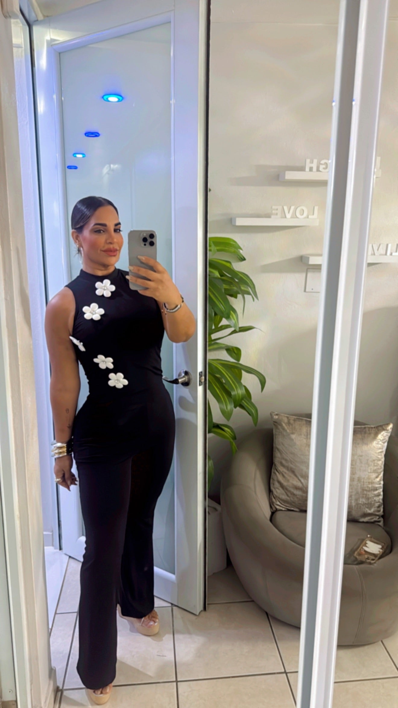 Milán Black Set (stretch)