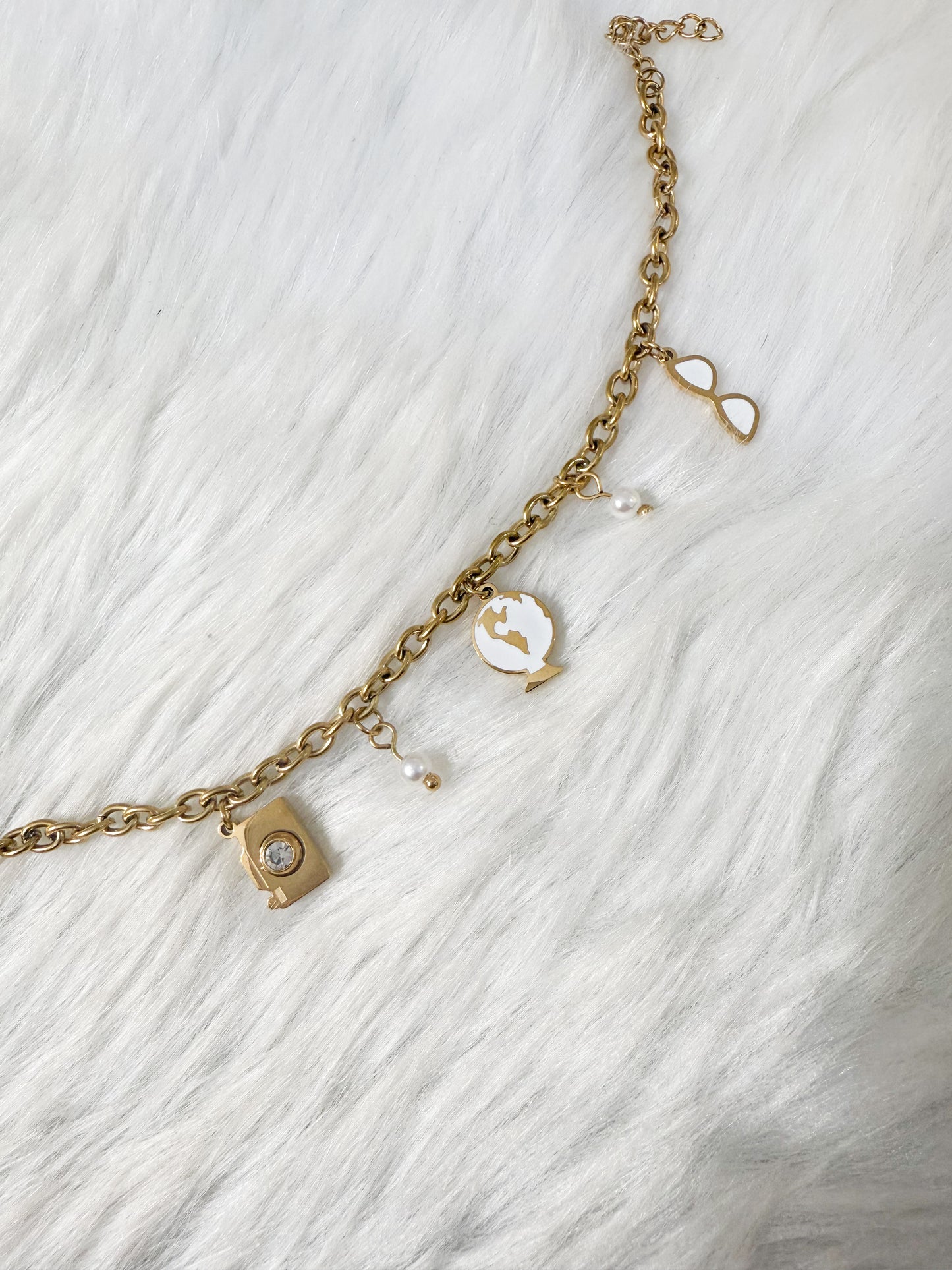 Love Travel Bracelet (Stainless Steel)