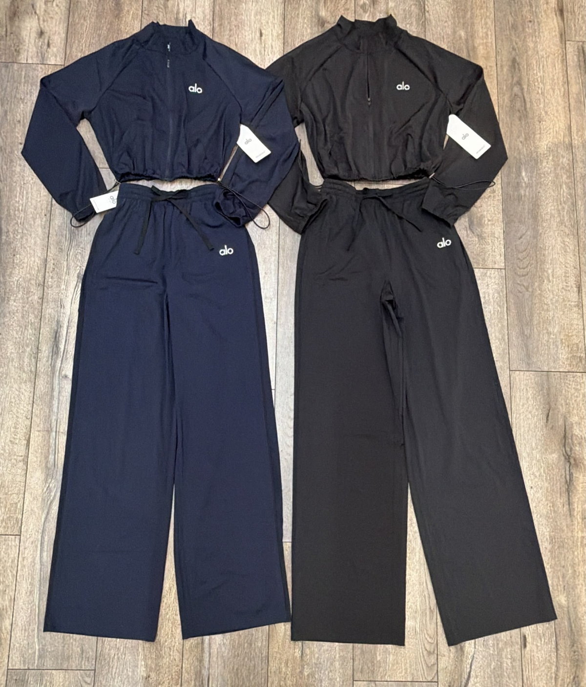 Alo Black Casual Set (spandex) llegan el martes