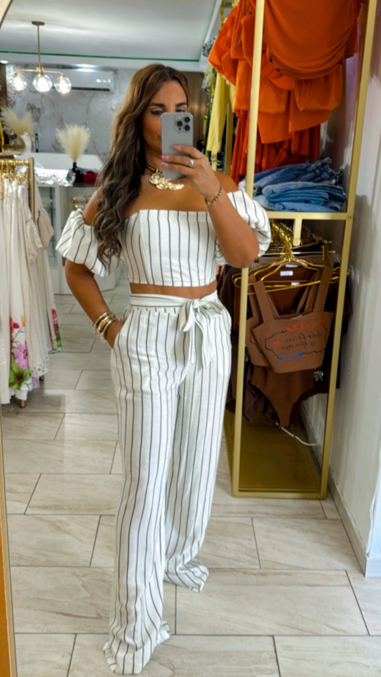 Notre Dame Set (stretch) utilicé talla M