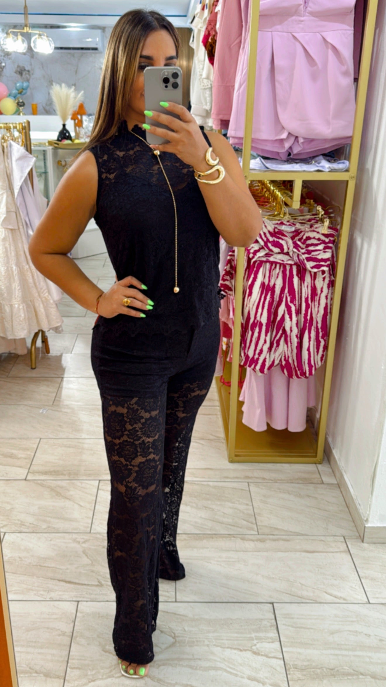 Nairobi Lace Black Set (stretch)