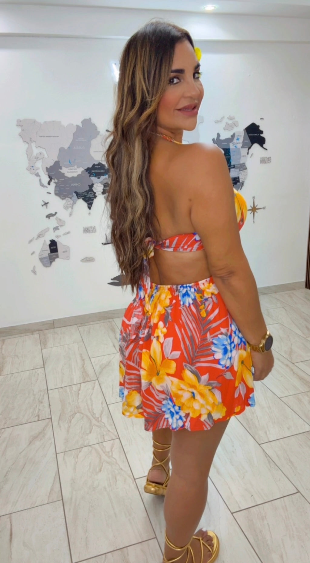 Restock Tropicana Romper (stretch) llegan el proximo Lunes