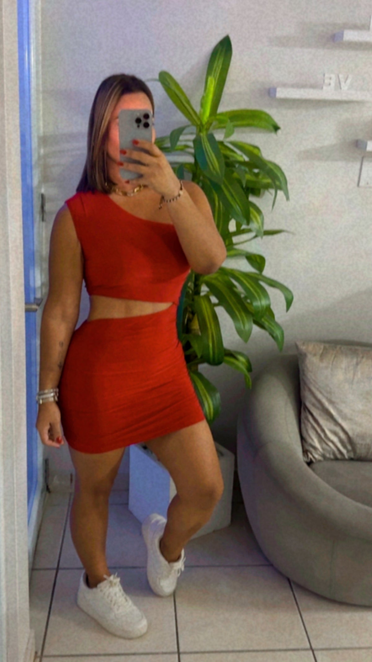 Condado Red Dress (spandex)
