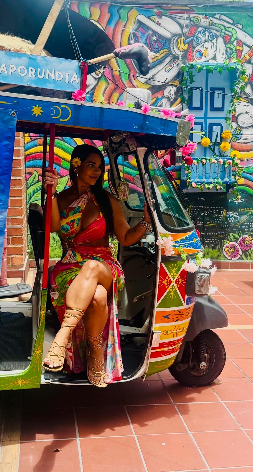 Antioquia Tropical Dress (stretch)