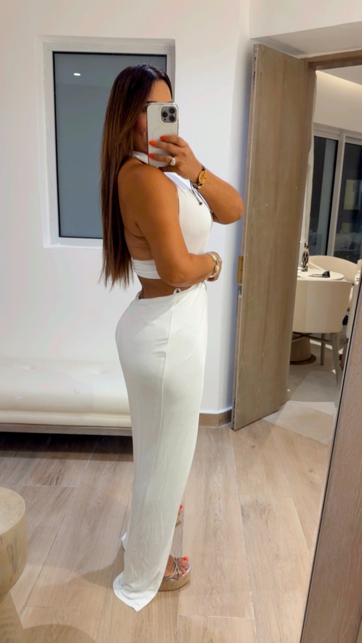 Fantasy White Dress (stretch)