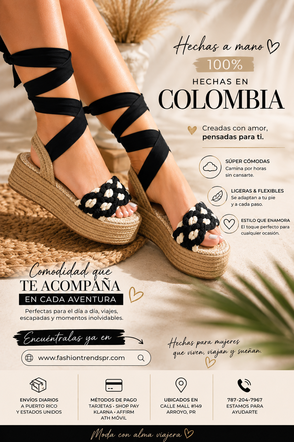 Milos Black Sandals