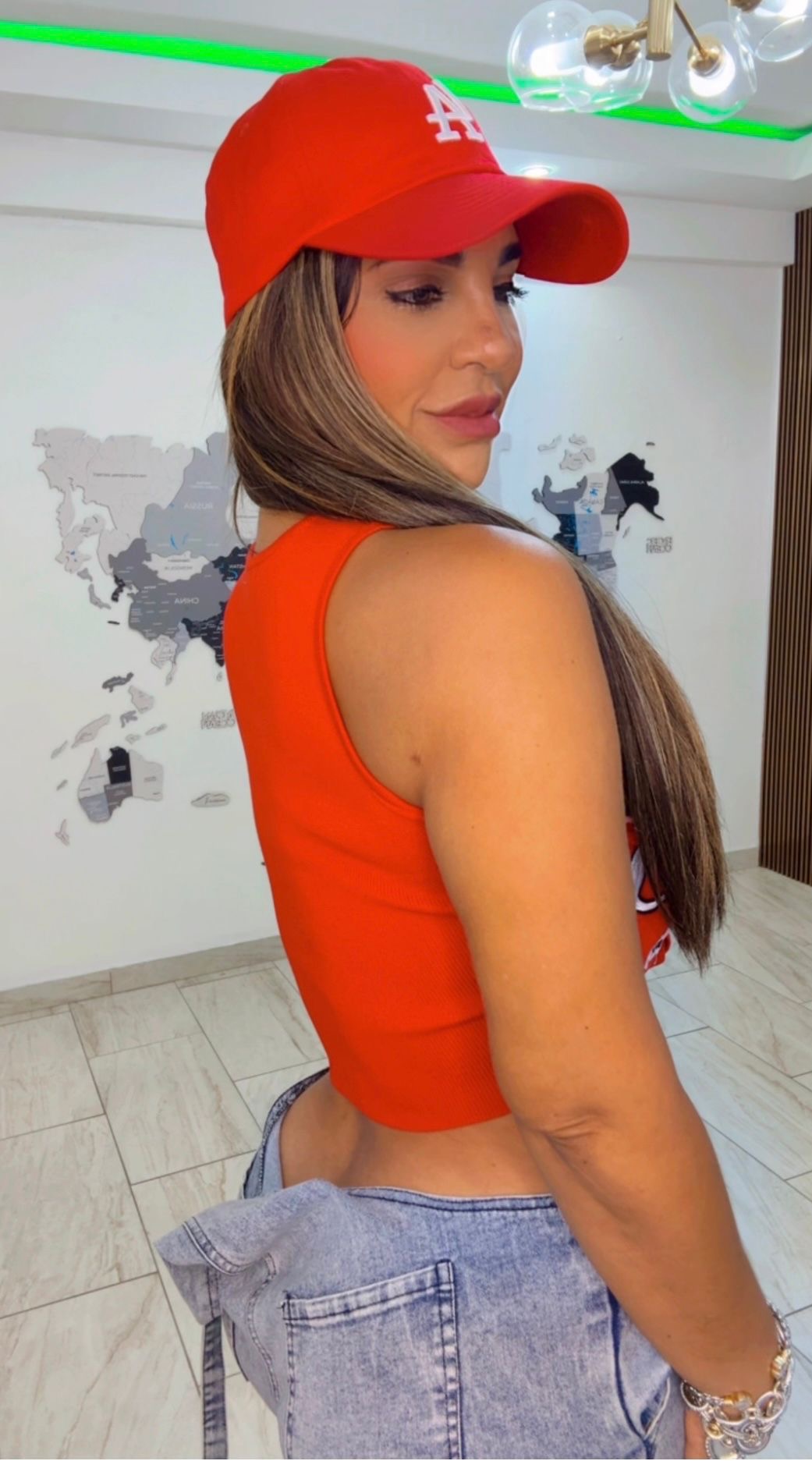 Weltita Red Top (stretch)