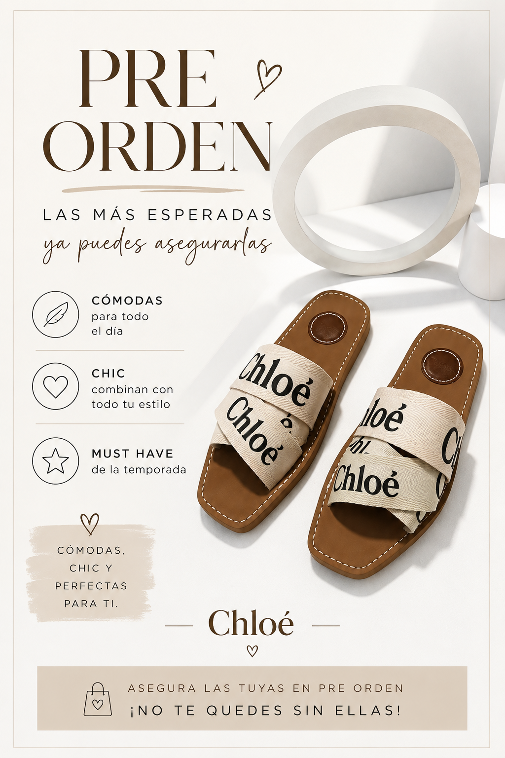 Famous Flats Sandals (Llegan el 15 d Agosto)
