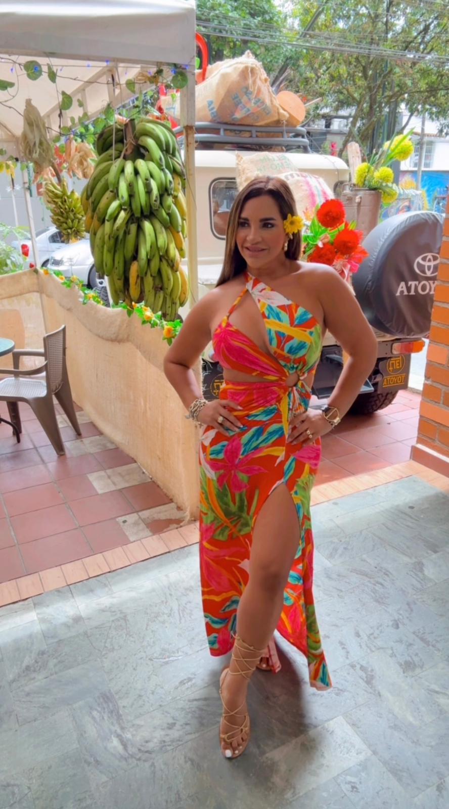 Antioquia Tropical Dress (stretch)