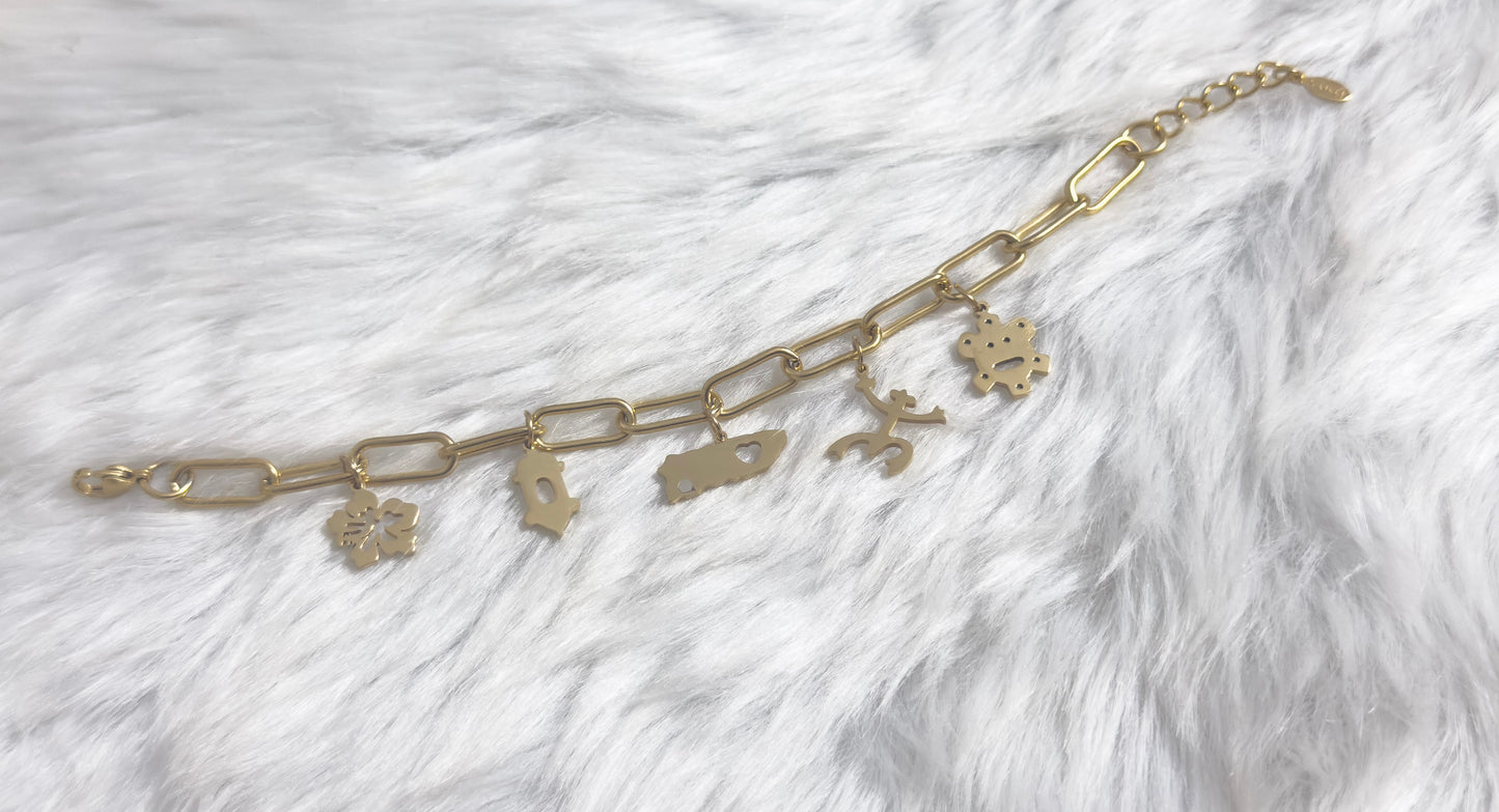 Taina Multicharm Bracelet