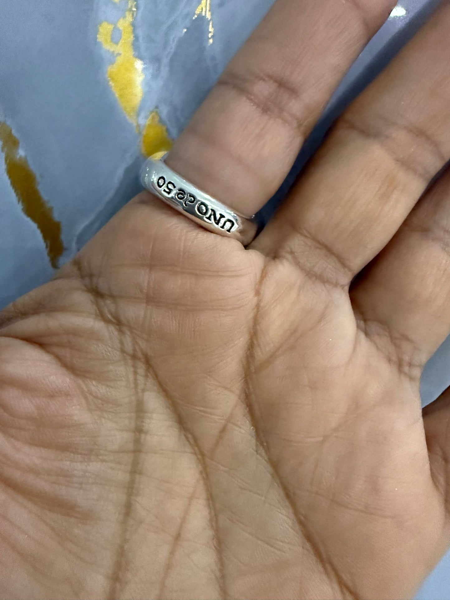 Balls Uno Silver Ring (Material 925)