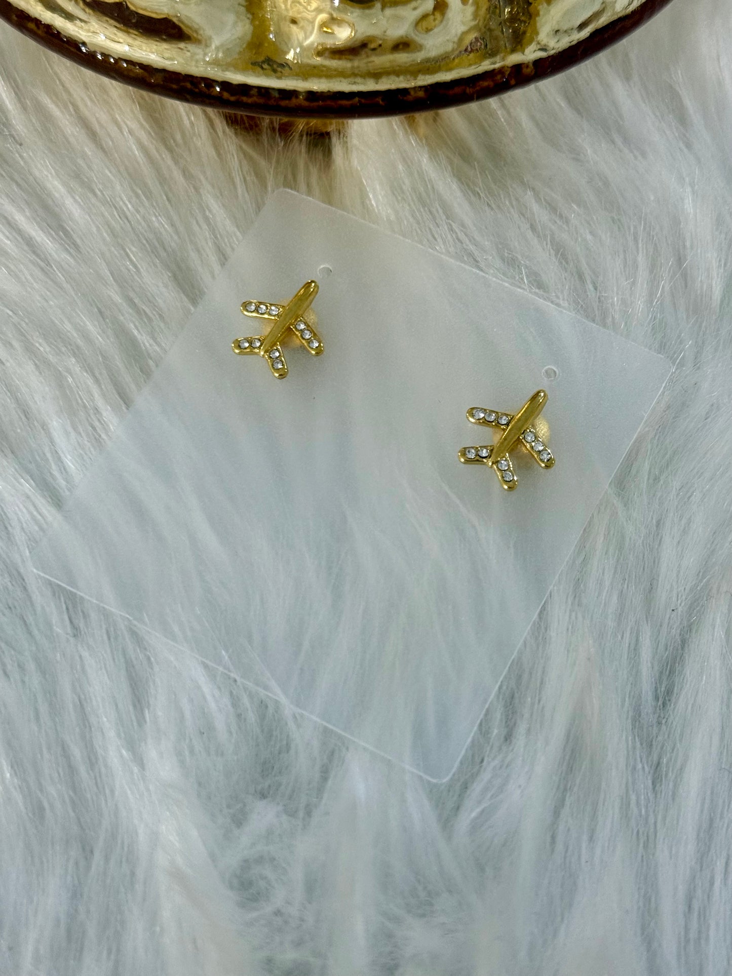 Airplane Studs (Stainless Steel)