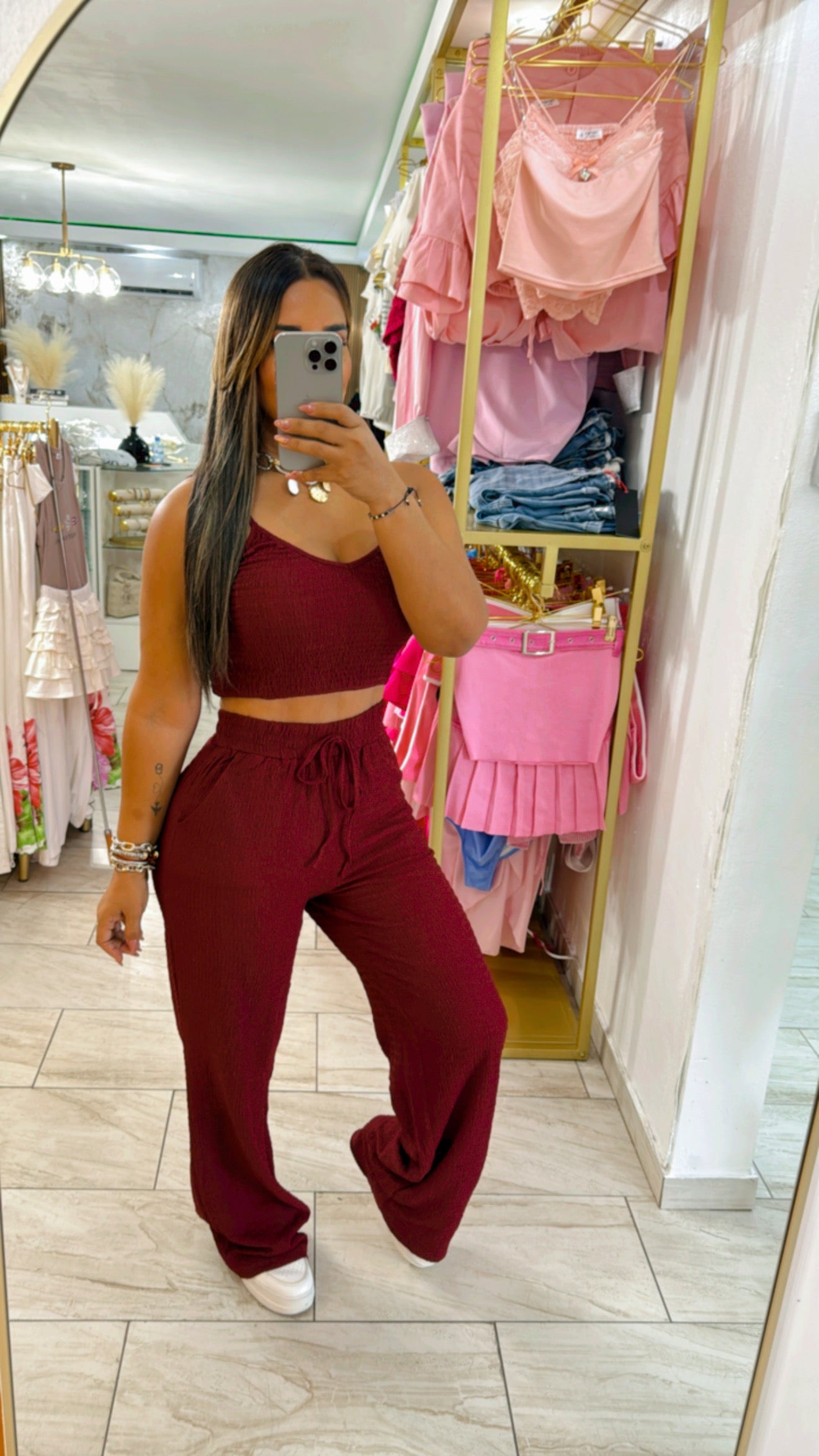 Jaipur Burgundy Set (stretch)