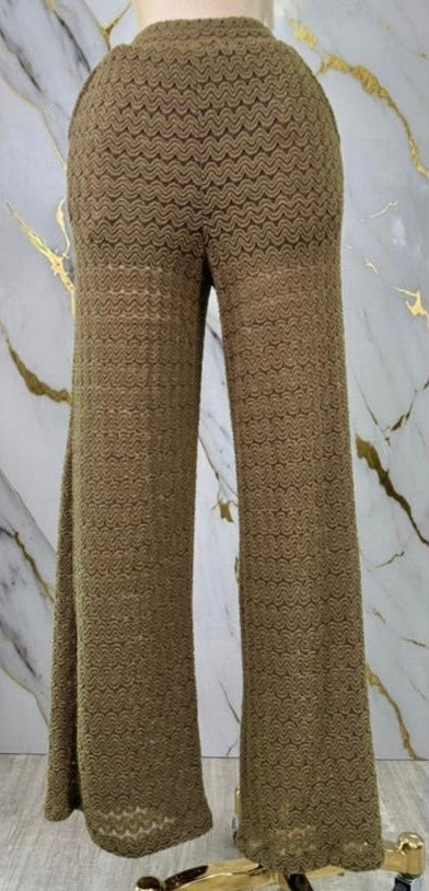 Restock Marina Olive Green Crochet 3 Pieces (incluye blusón) spandex/ llegan el próximo viernes