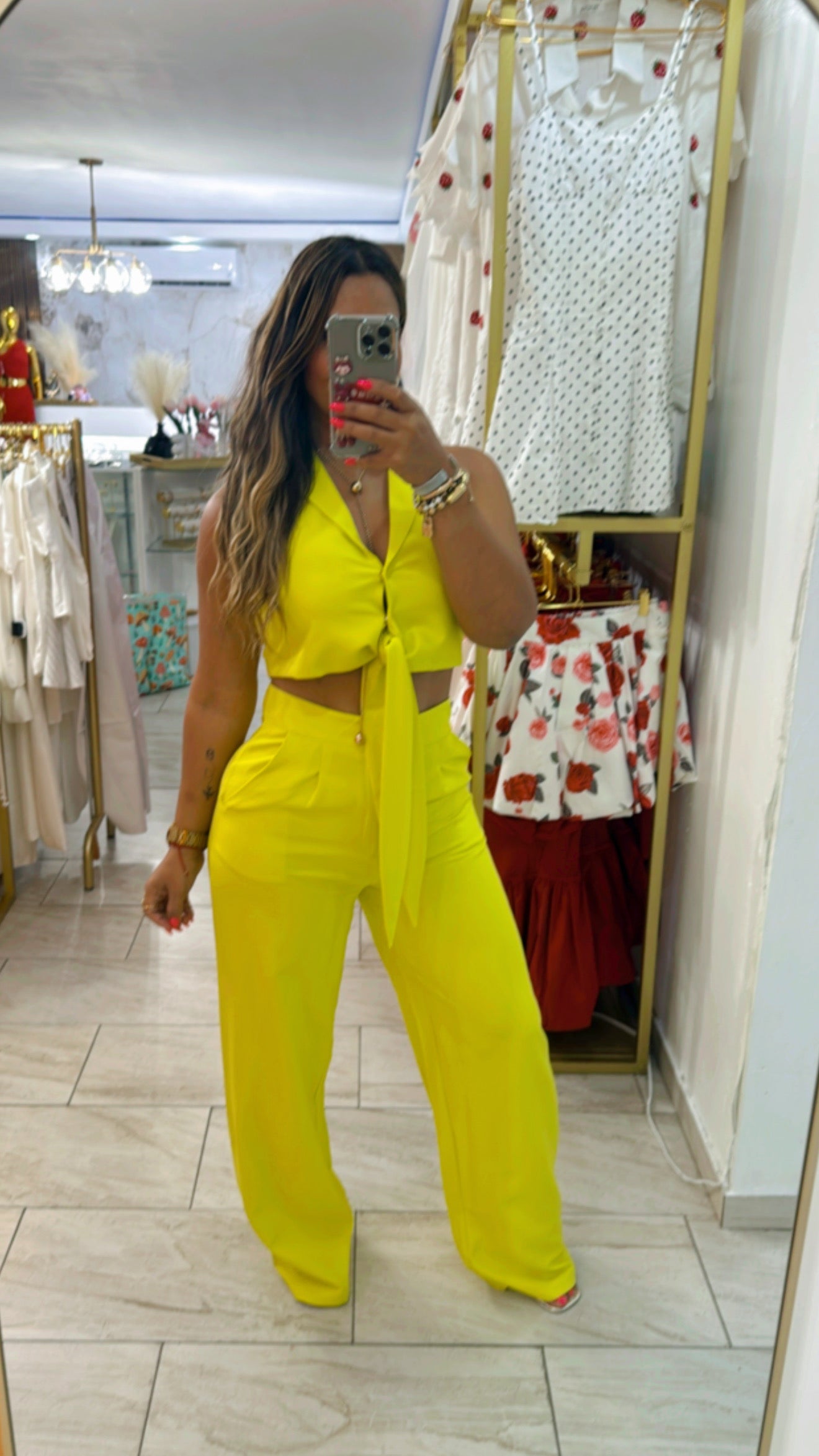 Singapore Yellow Lime Color Set (corre al size)
