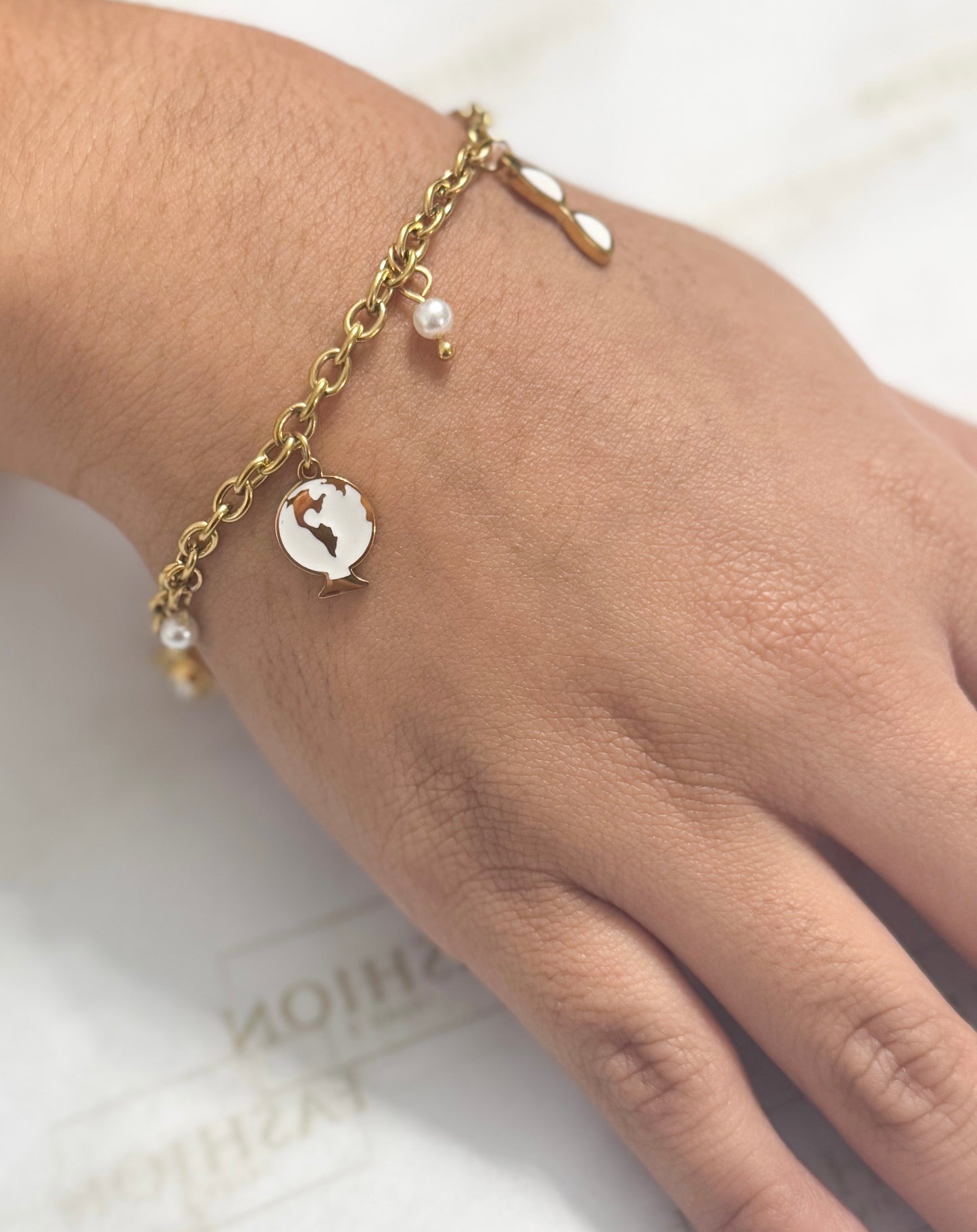 Love Travel Bracelet (Stainless Steel)