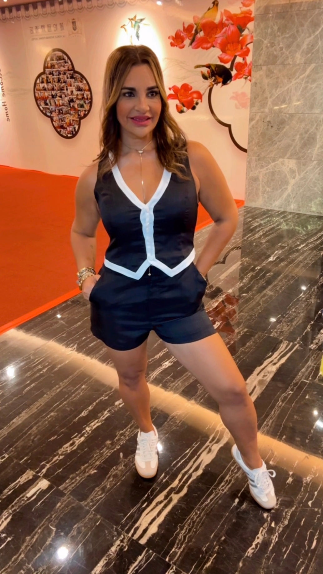 Taiwan Black Romper