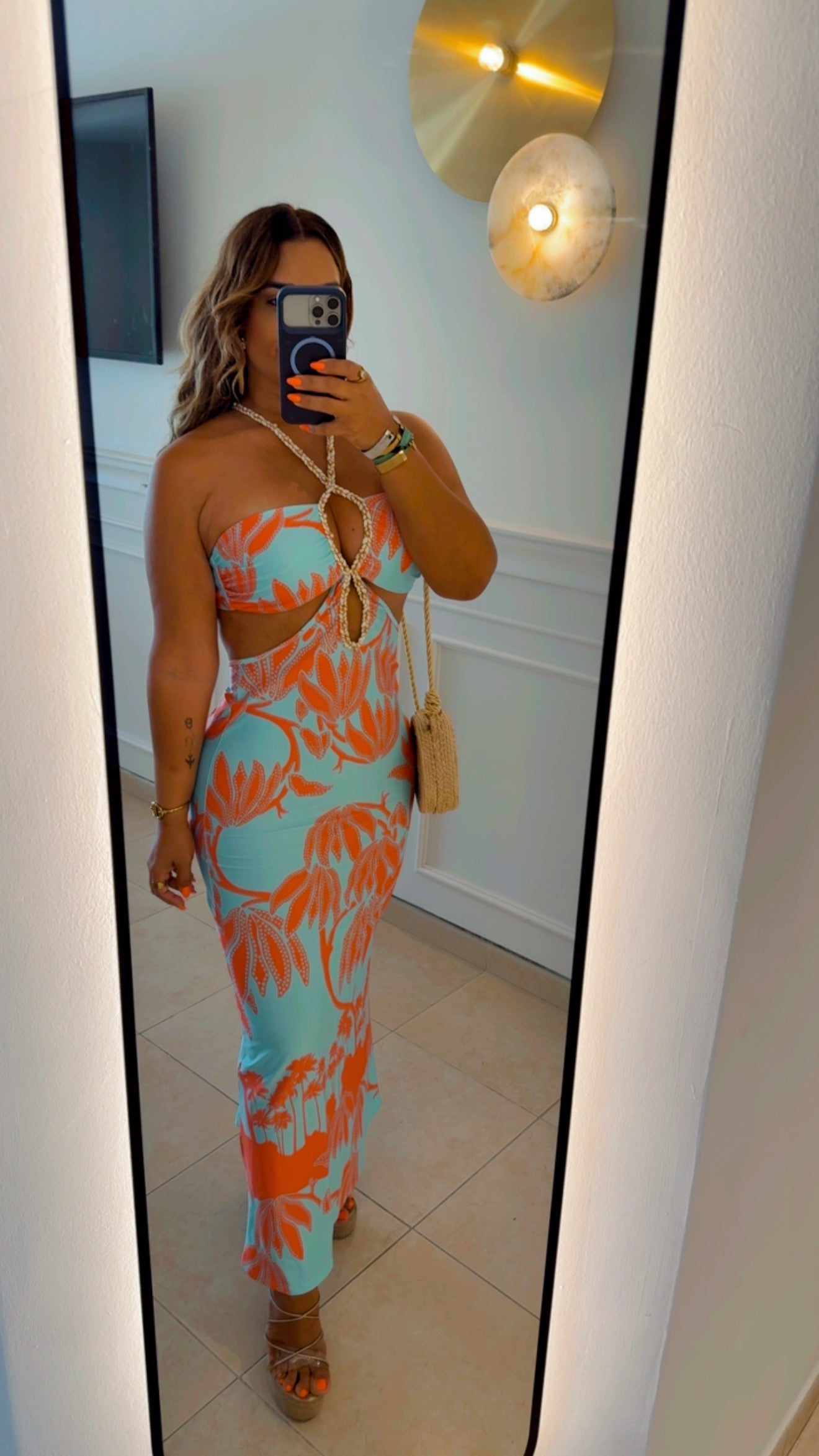 Restock Bayahibe Orange Dress (spandex) colección 🇨🇴/ Llegan el próximo Jueves