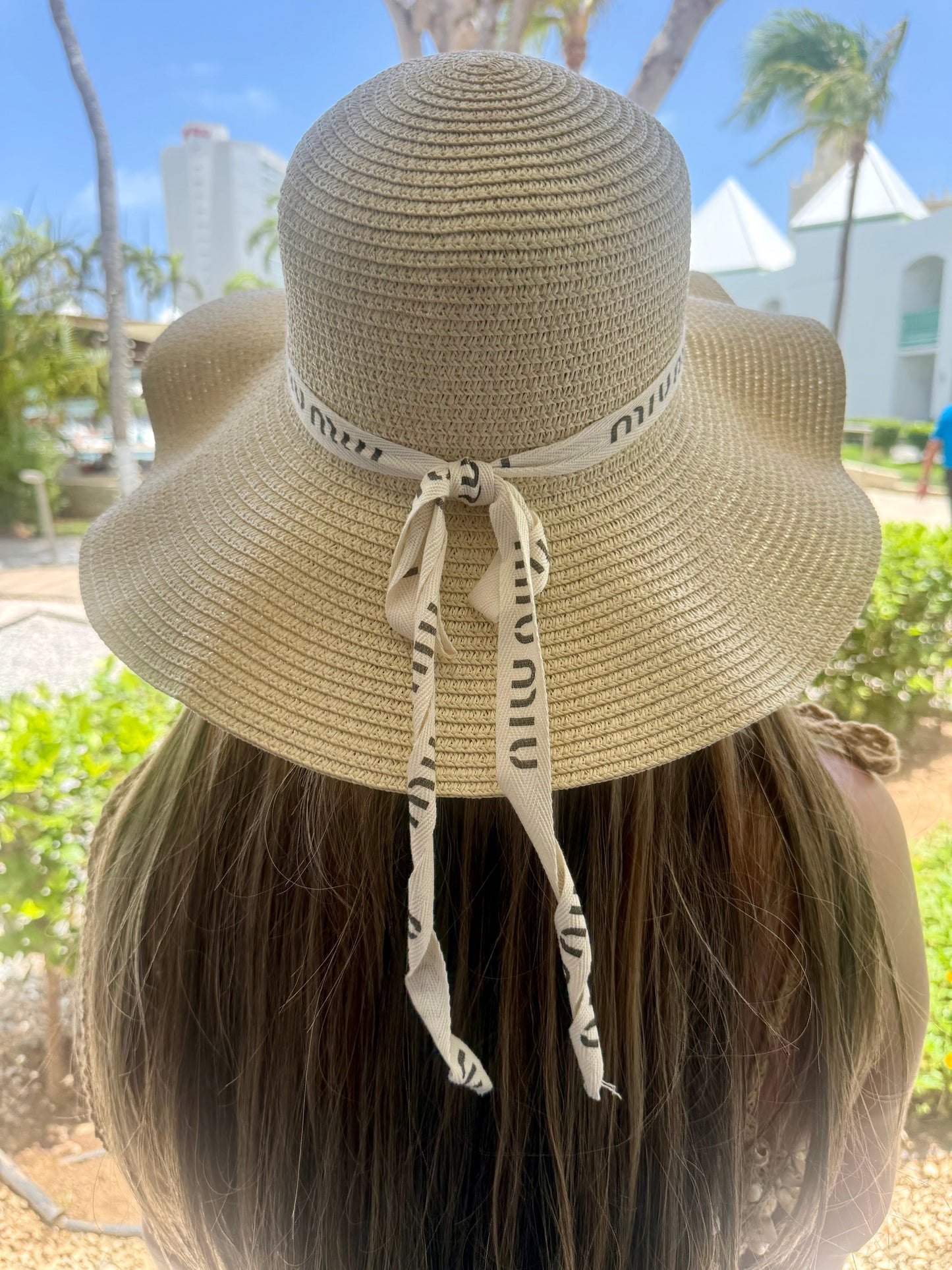 Miu Beige Hat