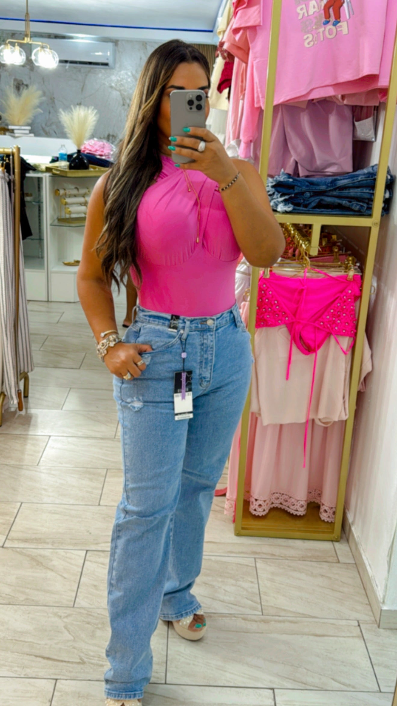 Vibrant Denim Jean (utilicé talla 7)