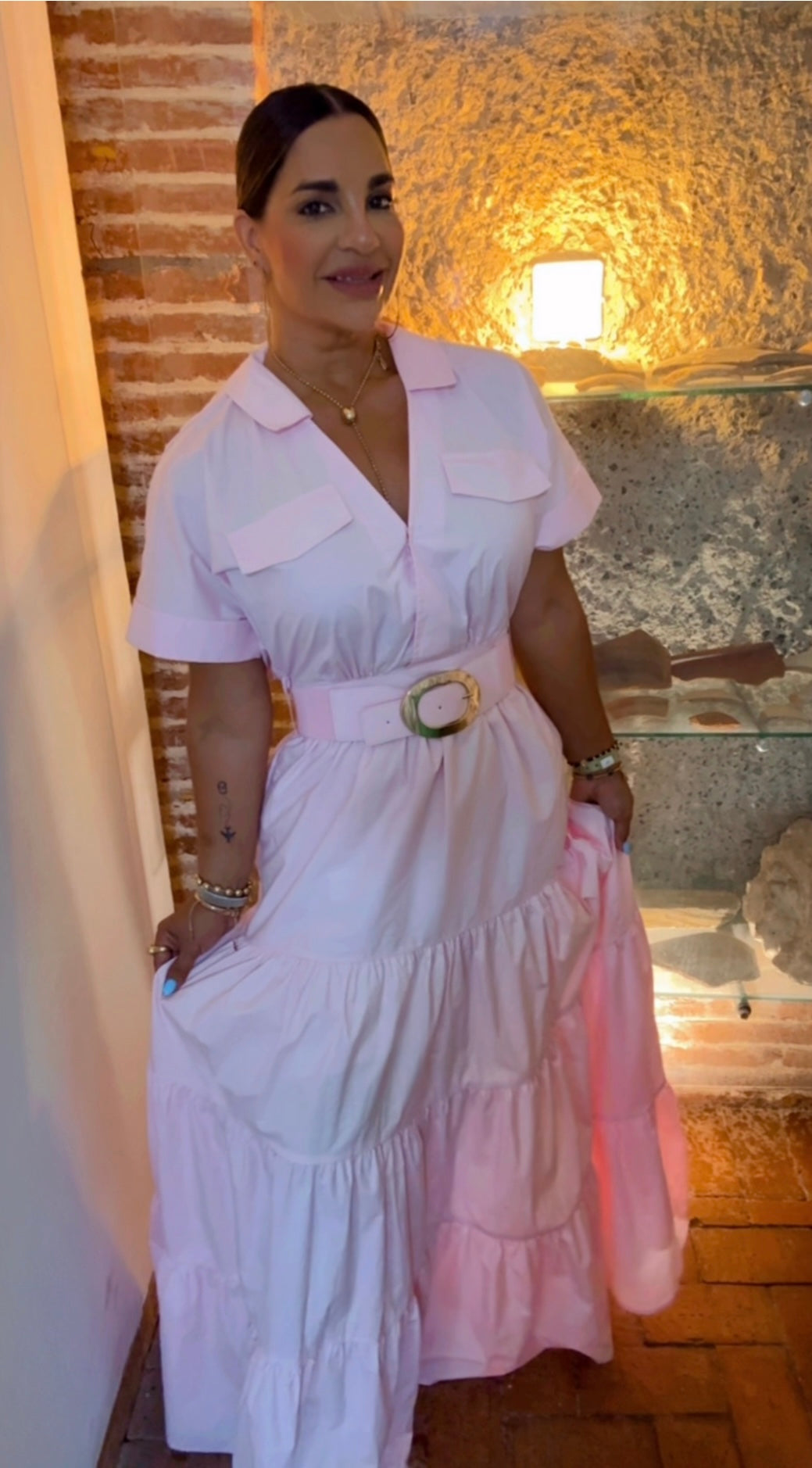 Carrusel Baby Pink Dress (incluye cinturón)