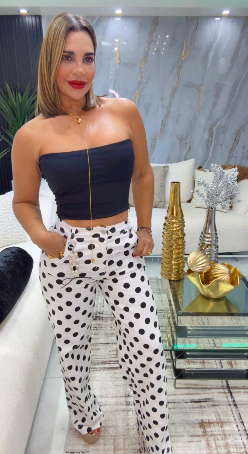 Black Basic Top (stretch)