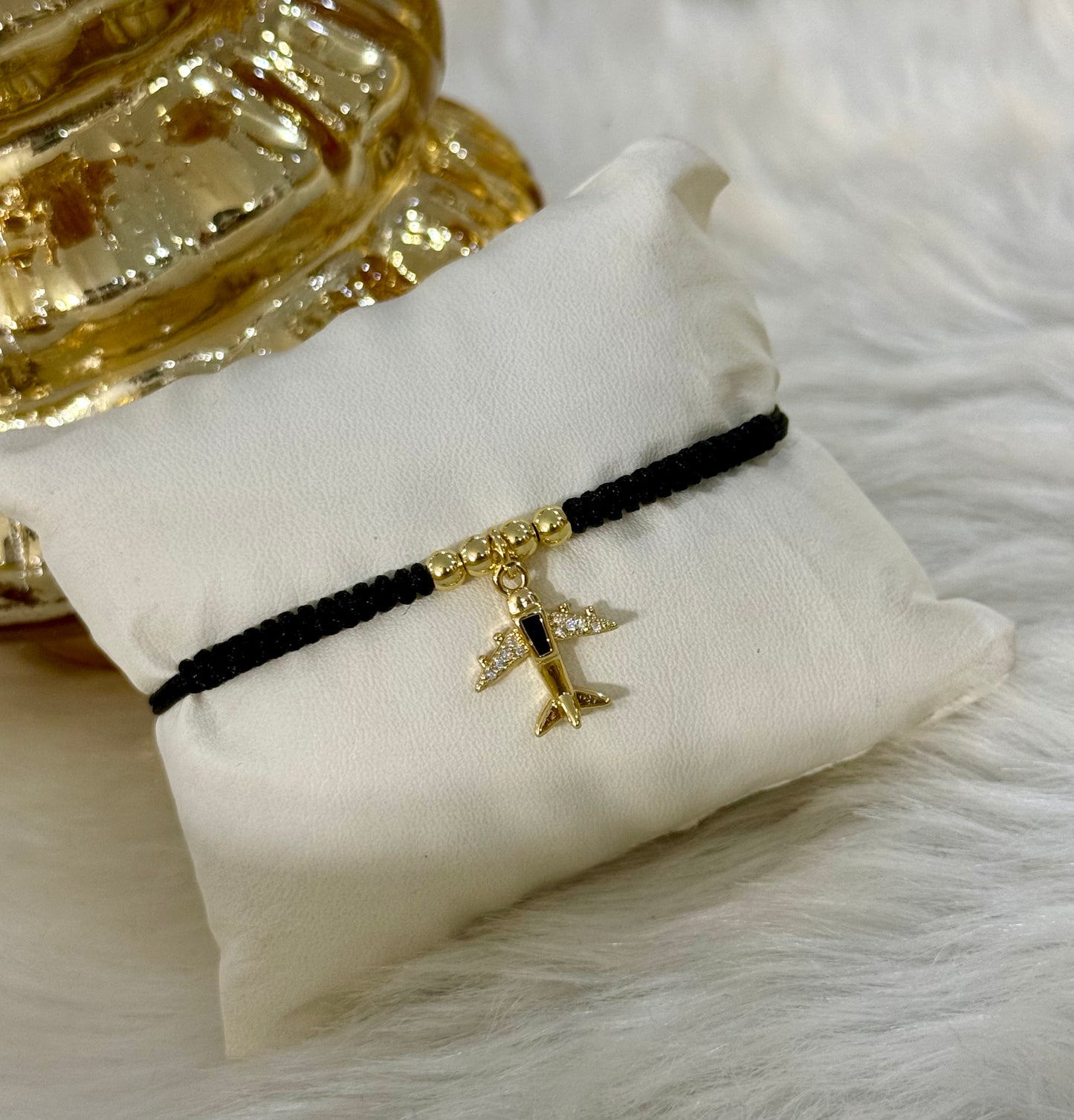 Viajera pulsera ajustable